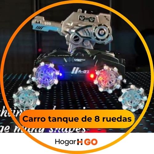 Carro tanque de 8 ruedas