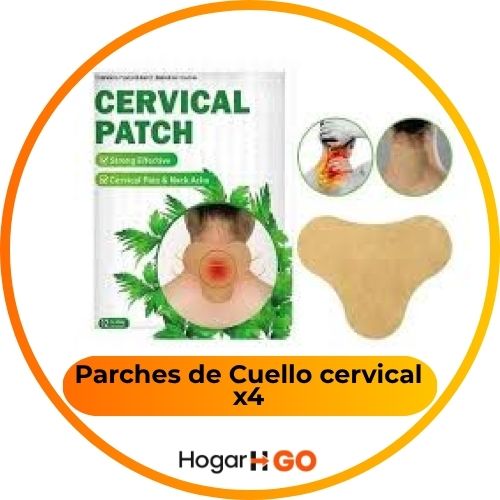 Parches de Cuello cervical x4