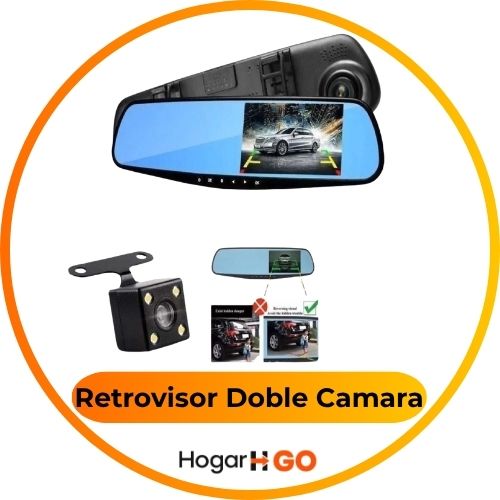 Retrovisor Doble Camara