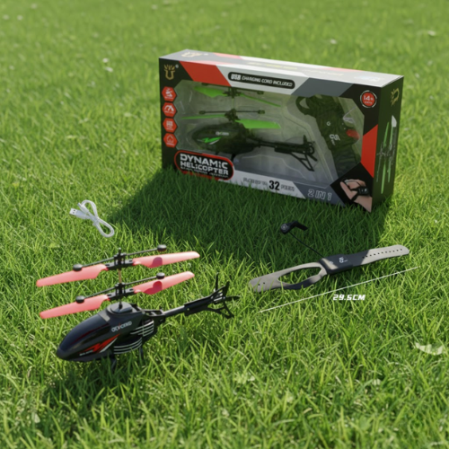 Helicoptero Rc Dinamic - Manilla